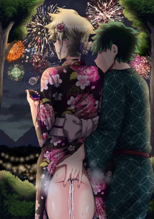 Boku no Harem Academia - глава 7 (Summer Vacation With Bakugo's Mom Part Two)