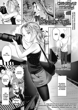 Hajimete no tsubomi shibori - часть 8. Сидящая птичка (Sitzender Vogel)