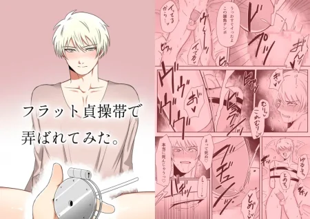 Furatto teisoobi de moteasoba rete mita. (I Tried Out Being Toyed With While Wearing A Flat Chastity Belt.)